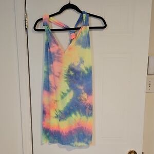Summer Dress Colorful Sleeveless Swimwear Cover Up Large Womens Oversized